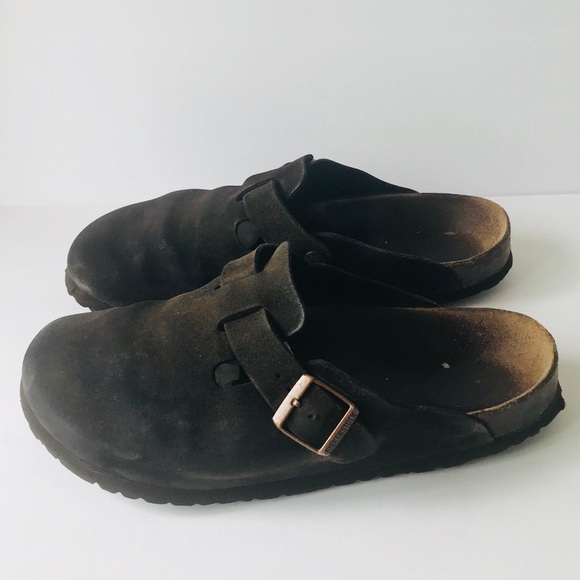 Birkenstock  Boston Soft Footbed Suede Leather - Picture 5 of 8